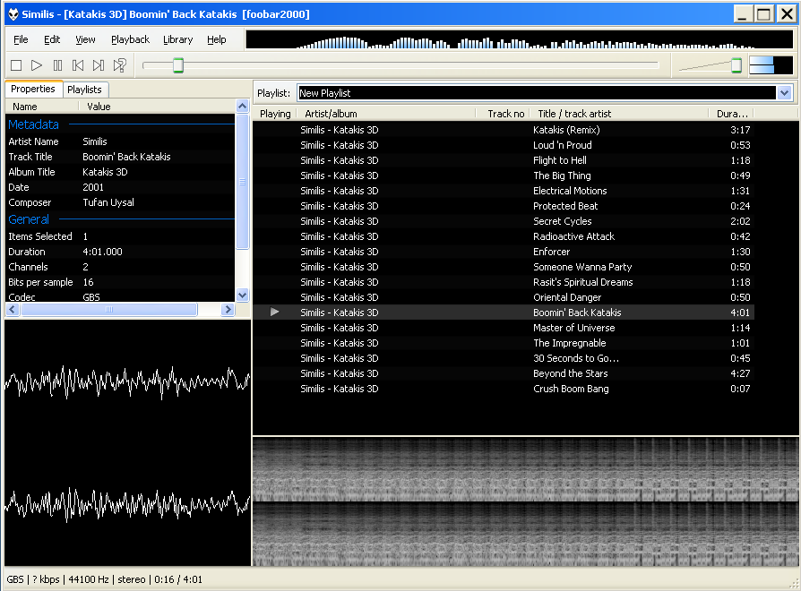 foobar2000 media player.